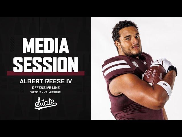 FOOTBALL | Albert Reese IV - Week 13 Press Conference