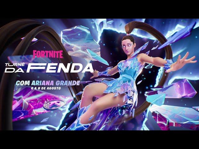 Live (06-08-2021) - Fortnite (Turnê da Fenda com Ariana Grande) - PS4