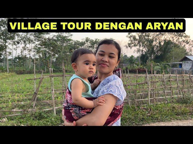 VILLAGE TOUR DENGAN ARYAN | KEHIDUPAN DI DESA