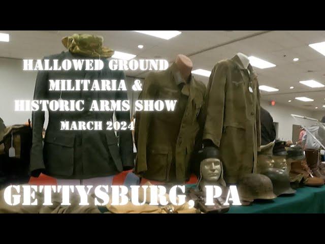 Check out the Hallowed Ground Militaria Show in Gettysburg, PA! Show haul!! #military #history #ebay