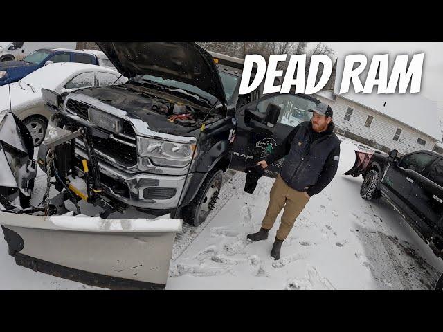 Truck Breakdown During A Snow Event