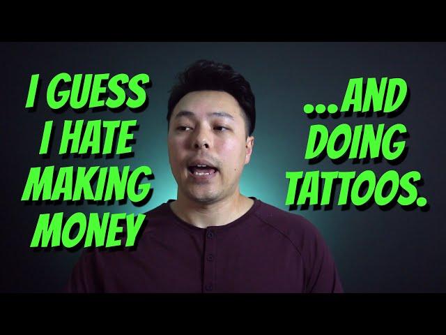 Why I Don't Sell Tattoo Gift Certificates
