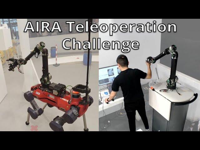 AIRA Challenge: Teleoperated Mobile Manipulation for Industrial Inspection