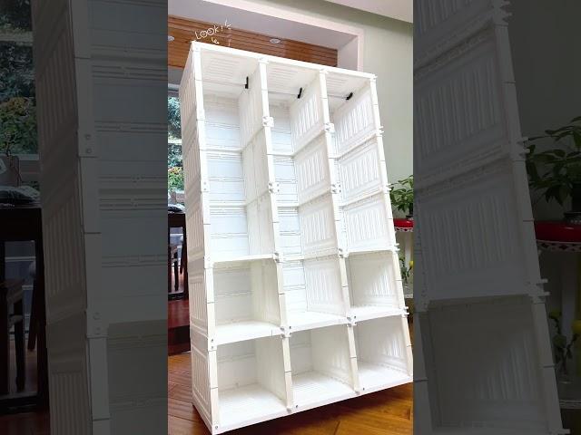 ANTBOX Foldable Wardrobe, Easy to Install, Space-Saving Storage for a Tidy Bedroom.