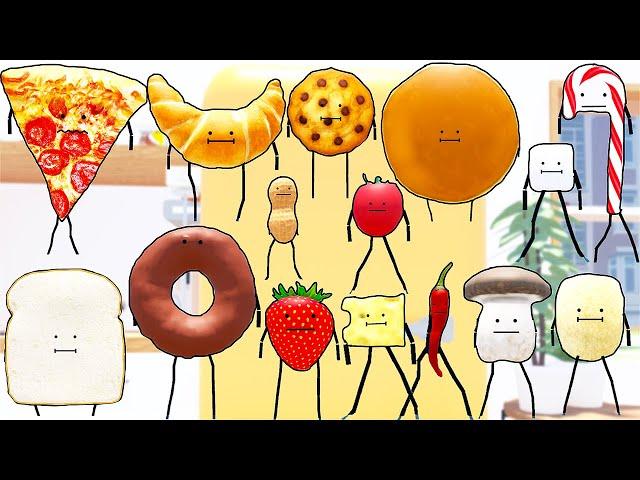 How to get ALL 35 FOODS and SECRET BADGES in Secret Staycation for Roblox