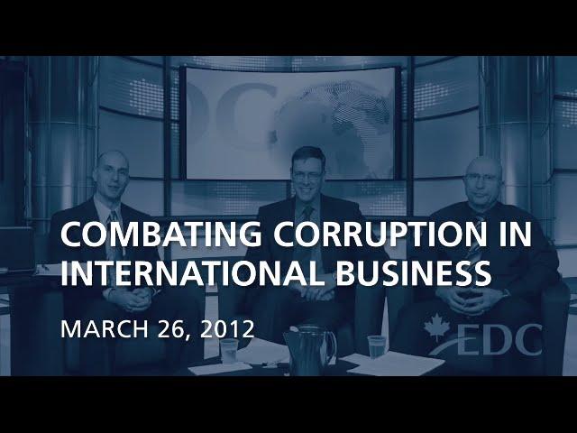 Combating Corruption In International Business (webinar)