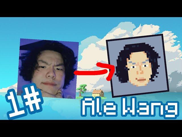 Ale Wang - Pixel Art Portraits #1