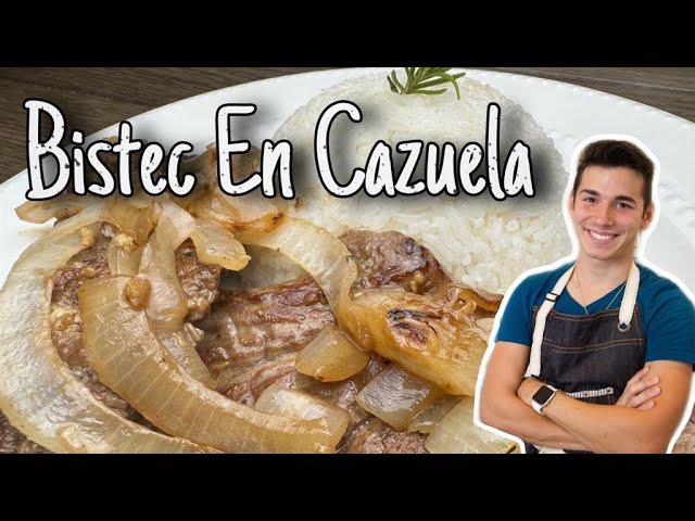 Bistec En Casuela Cubano-Comida Cubana Facil y Rapida - Cuban food Recipes - Cocina Cubana
