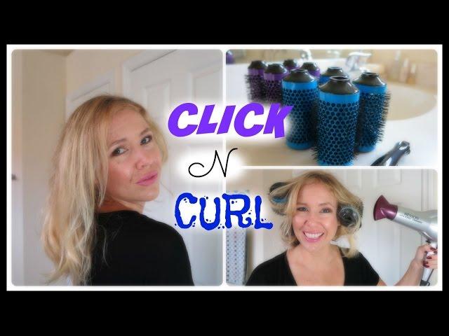 Click n Curl Blow dry system Review & Demo | BEAUTY OVER 40