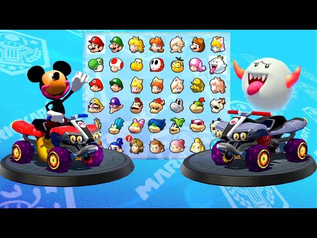 Mario Kart 8 Deluxe - Mickey Mouse & King Boo |The Top Racing Game on Nintendo Switch(2 Players)