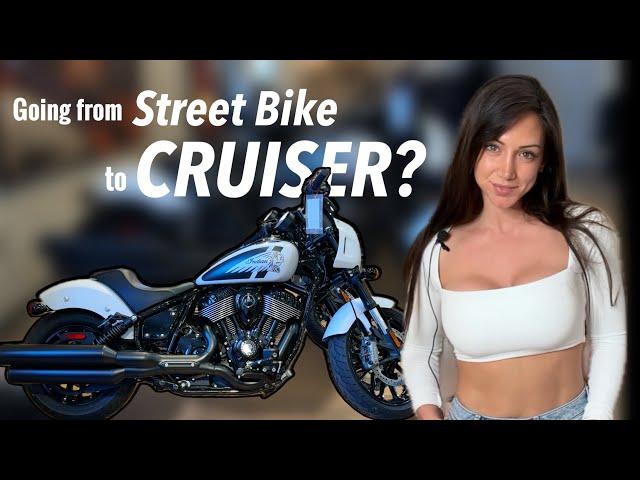 Street Bike to Cruiser (trying out the new 2024 Indian Sport Chief)
