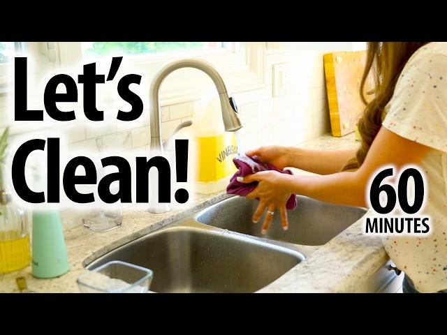 🫧 Let's Clean Together!  1 HOUR of CLEANING MOTIVATION & ADVICE!