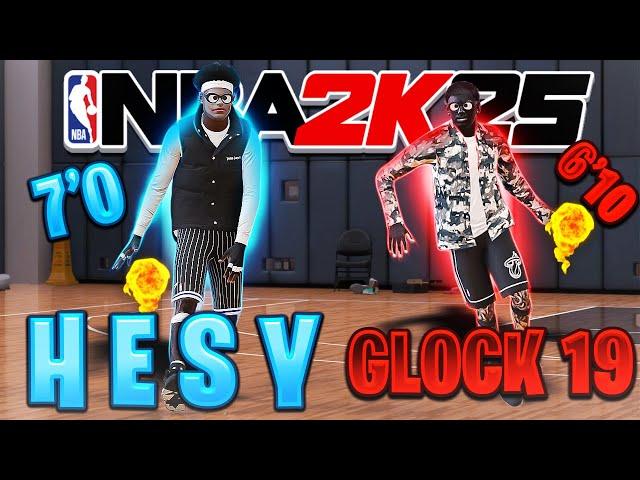 HESY X @Glock9teen_ CREATED A NEW OP LINEUP ON NBA 2K25 & COOKED EVERYONE! BEST ISO PLAYERS TEAM UP!