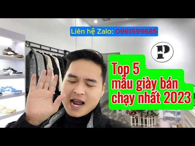 Top 5 mẫu giày thể thao BÁN CHẠY nhất - HOT nhất 2023 - Giày Nam 2024 ĐẸP, HOT, Dễ Mang