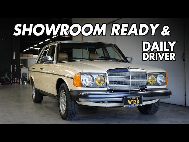 W123 Daily Driver: Preserving a Classic Mercedes-Benz 240D Showroom-Ready