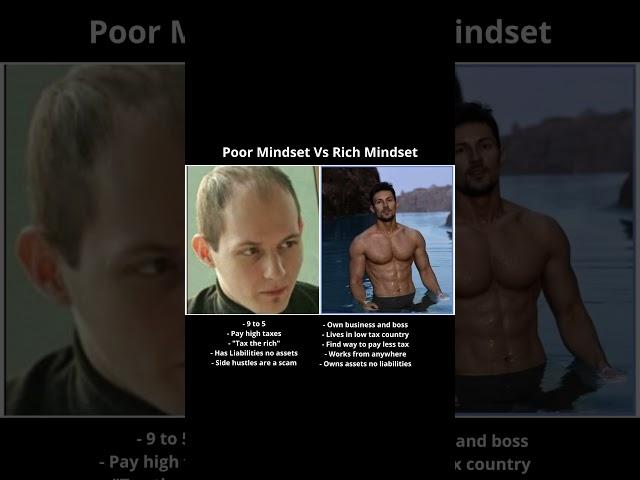 Poor Mindset Vs Rich And Millionaire Mindset | Pavel Durov | Crypto & Bitcoin Memes