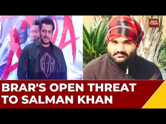 Gangster Goldy Brar Says We Will Definitely Kill Salman Khan If He Not Apologizes