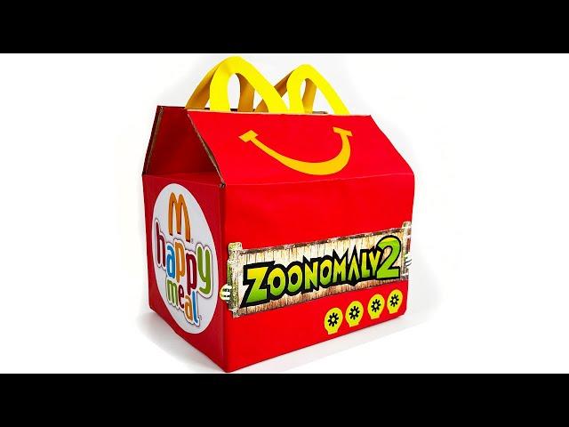 MAKING MYSTERY LEGO ZOONOMALY Chapter 3 HAPPY MEAL MCDONALDS BOX (Gegagedigedagedago Surgry)