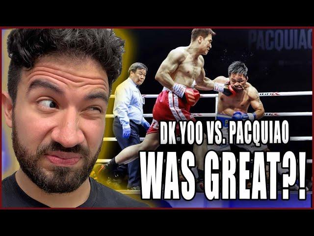 DK Yoo vs Manny Pacquiao | The Biggest Fight That Didn't End How You Think