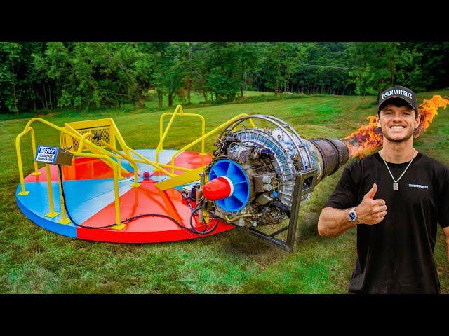 Putting a Jet Engine on a Merry Go Round