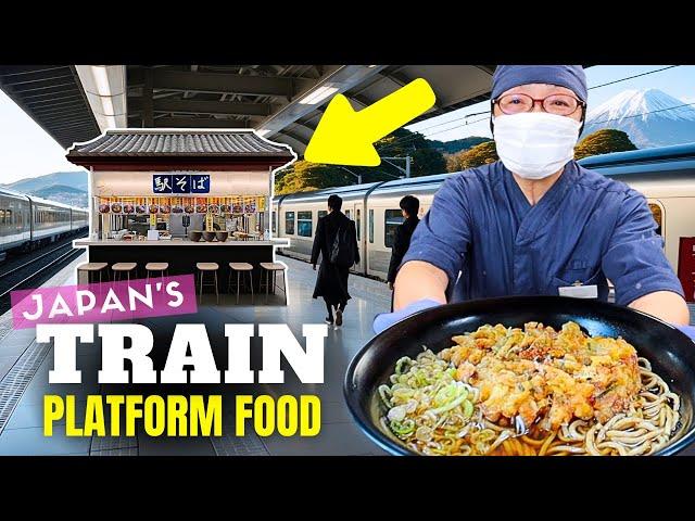 What You DON'T Know About Japan Train Platform Food Stands