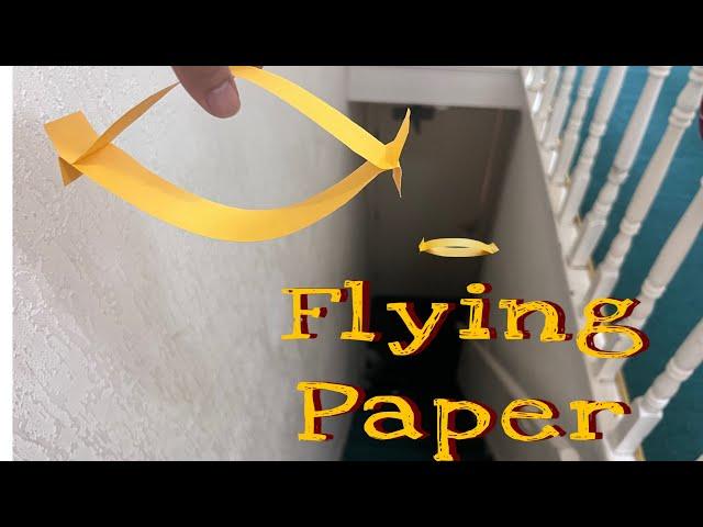 Paper Flying l Make a easy Paper Plane