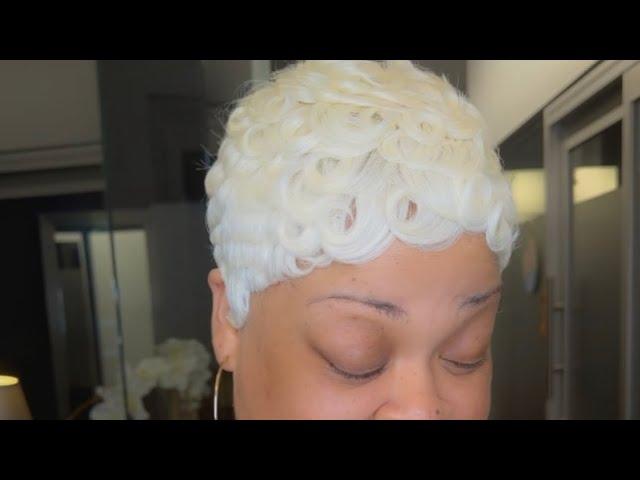 Pixie Quickweave #hairbyskilz #hairstyles #tutorial #hairstylist #pixie #hairshorts #shortvideo