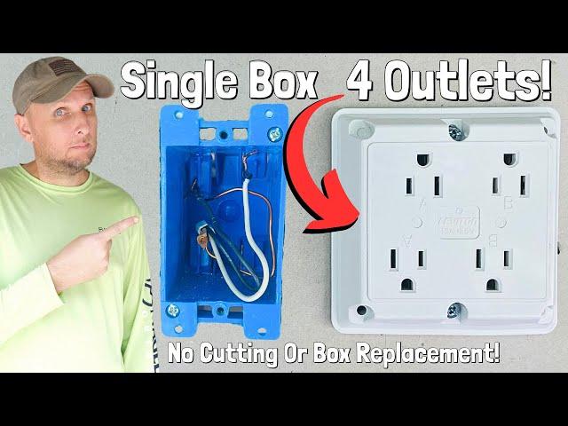 The GENIUS 4 Outlet Receptacle That Almost Nobody Knows About | How To Install