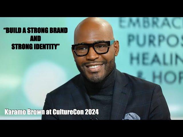 Karamo talks building a brand, being a host and author and breathroughs at CultureCon 2024