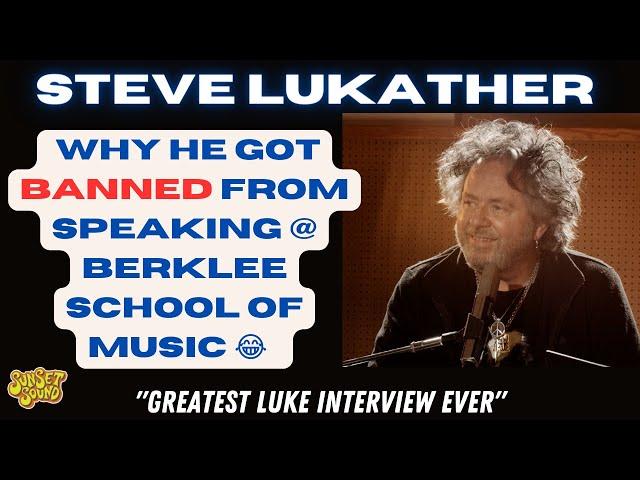 Steve Lukather On Why He's Banned From Berklee College Of Music + His Friendship With Ray Parker Jr