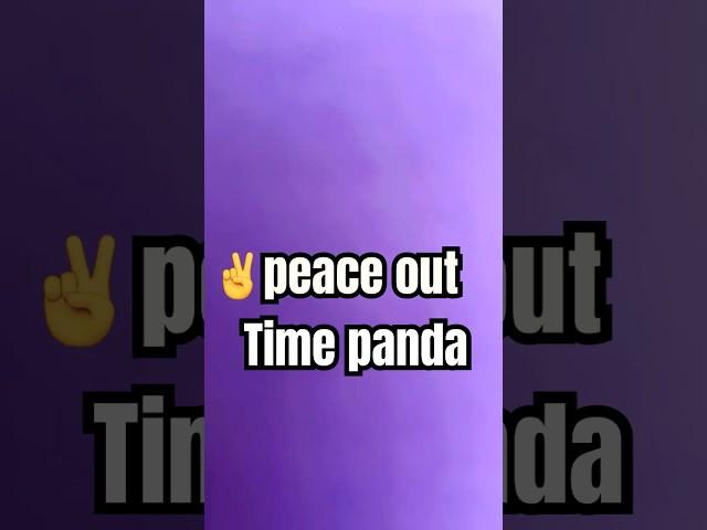 #PandaTime ￼