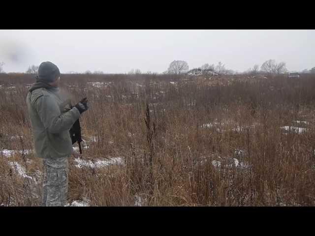 Вепрь Молот 12 ВПО-205-00. Стрельба с расстояния 100 м. Shooting vepr molot 12 AK 74.