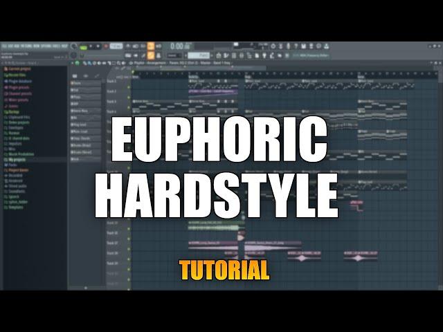 Euphoric Hardstyle Track produzieren | FL Studio Tutorial