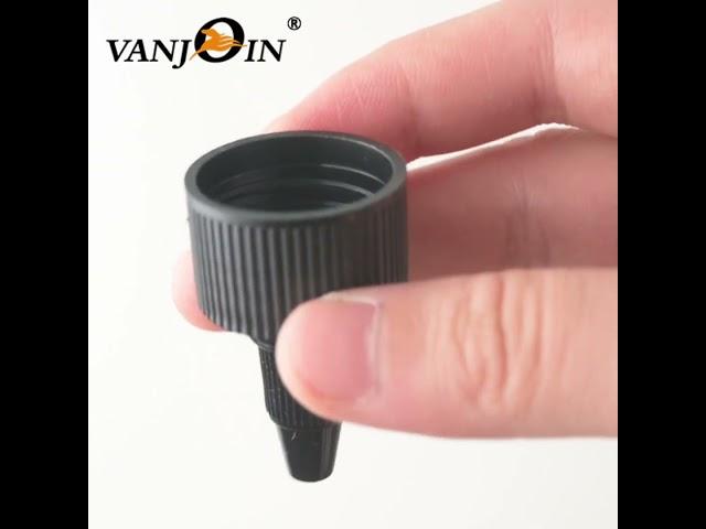 Vanjoin Cosmetic Packaging Solutions Black Bottles