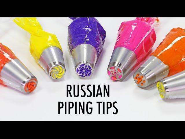 RUSSIAN PIPING TIPS - What are they & What do they do?