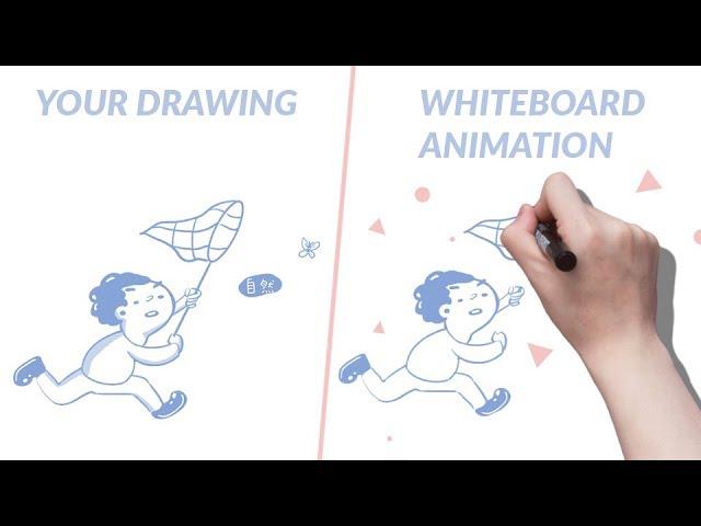 Turn your drawing into whiteboard animation with Auto Whiteboard | Preview video