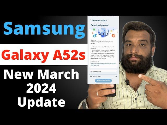 Samsung Galaxy A52s 5G Gets March 2024 Security Update