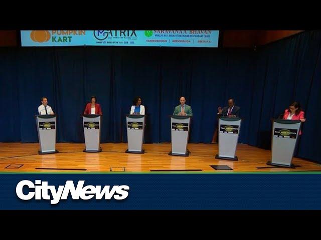 Toronto mayoral candidates square off in spirited Scarborough debate