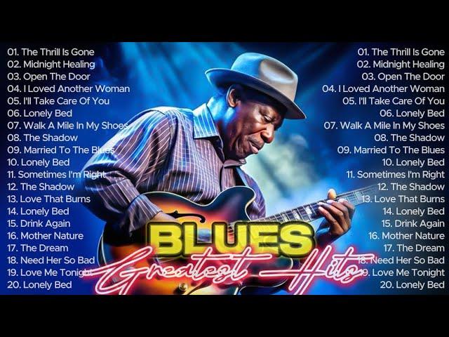 WHISKEY BLUES MUSIC - Best Of Slow Blues/Rock | The Best Blues Song of All Time #relaxingblues Vol.8