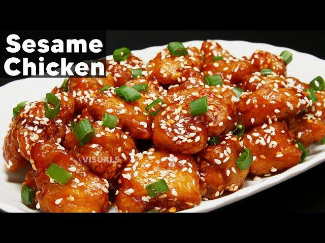 Sesame Chicken | Sesame Chicken Recipe | How to make Sesame Chicken