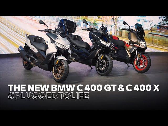 Los nuevos BMW C 400 GT y C 400 X