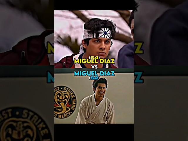 Miguel S4 vs Miguel S2 || CKDIAZ || #cobrakai #shorts #fyp #viral #migueldiaz #edit