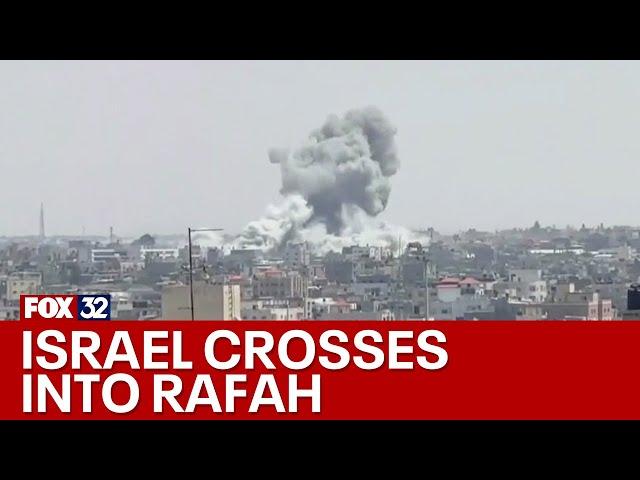 Israeli forces seize control of Gaza Strip side of Rafah border crossing