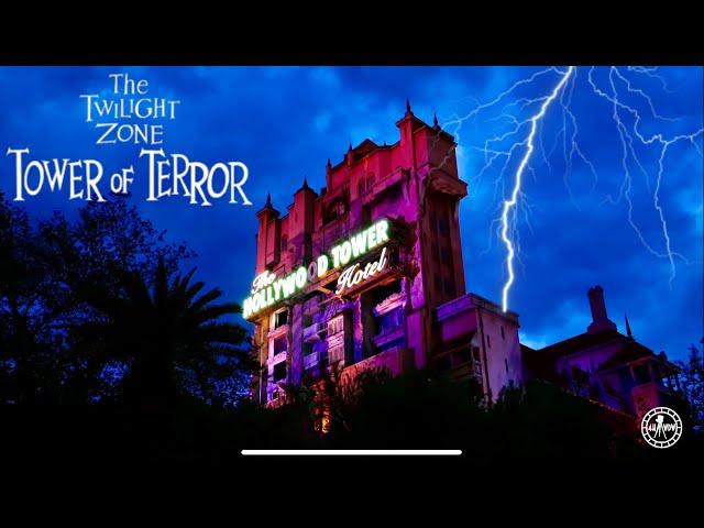 The Twilight Zone Tower of Terror 4K Ride Experience at Disney’s Hollywood Studios Walt Disney World