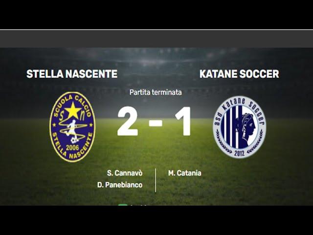 HIGHLIGHTS - 19* GIORNATA - ALLIEVI REGIONALI U17| STELLA NASCENTE 2-1 KATANE SOCCER