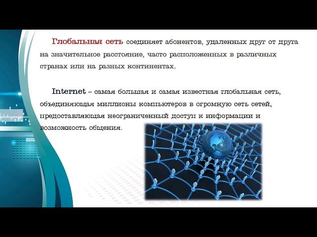 Информатика 8 класс 4 урок