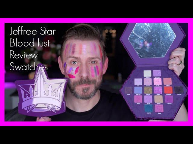 JEFFREE STAR BLOOD LUST COLLECTION! FULL REVIEW & SWATCHES!