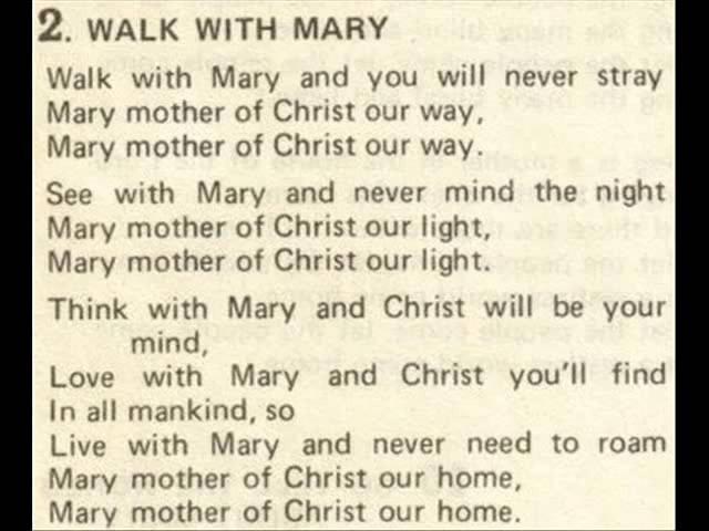 WALK WITH MARY by Bill Peffley