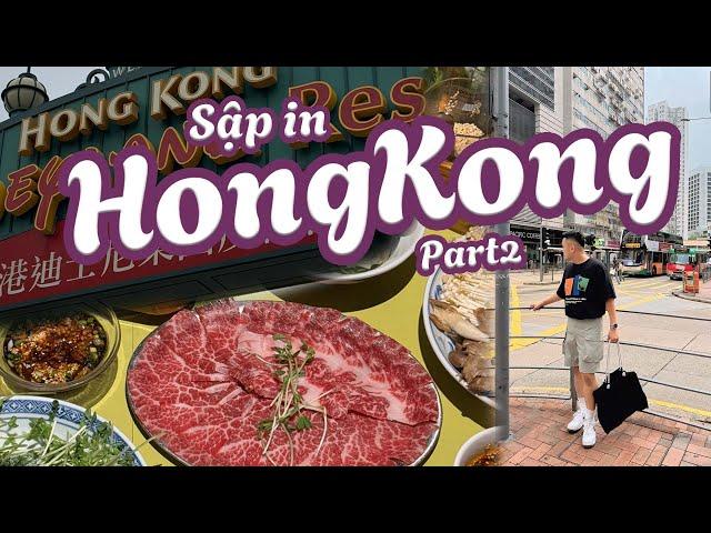 SẬP IN HONGKONG P2 || Lần đầu đến DisneyLand, trải nghiệm tàu The Peak Tram siêu đẹp!