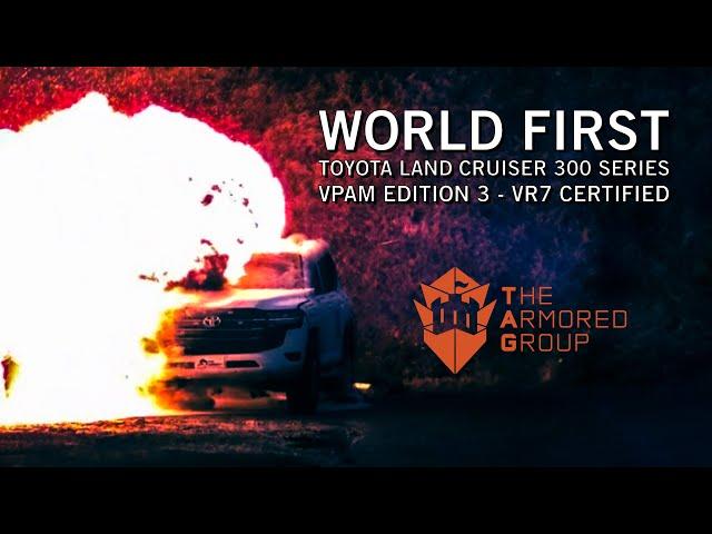 TAG Middle East's World First Certified VPAM Edition 3 VR7 Land Cruiser 300